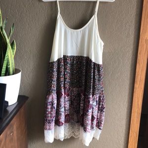 Mini dress for layering